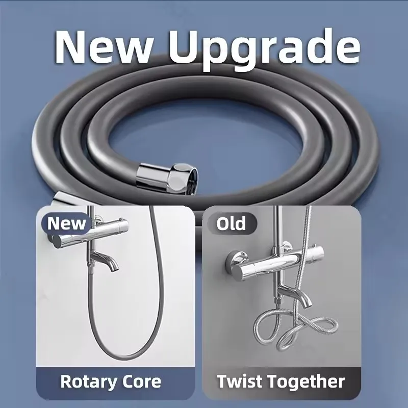 М силиконовая душевая трубка для ванной комнаты - Фотография_2