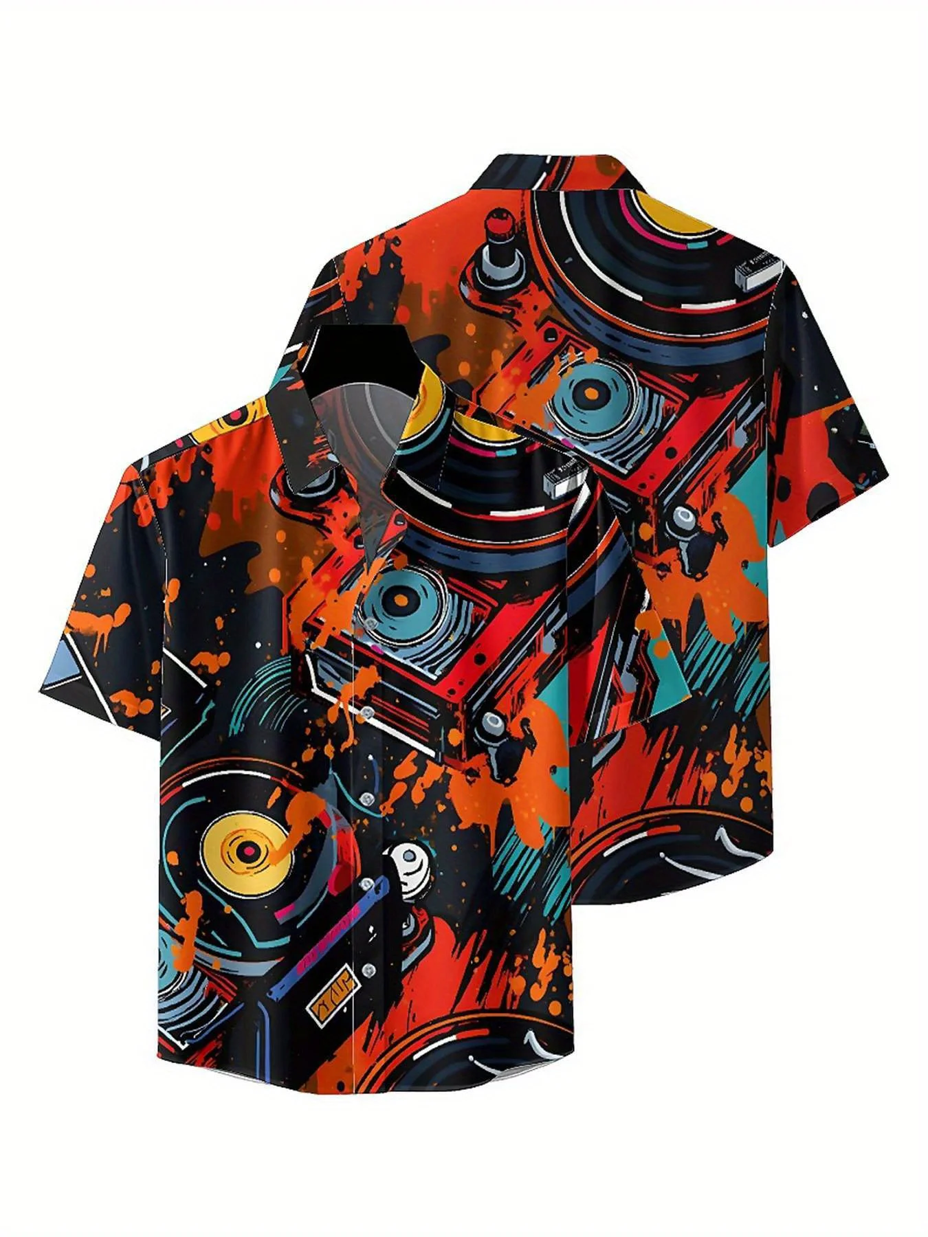 Мужские гавайские рубашки больших размеров - Фотография_5