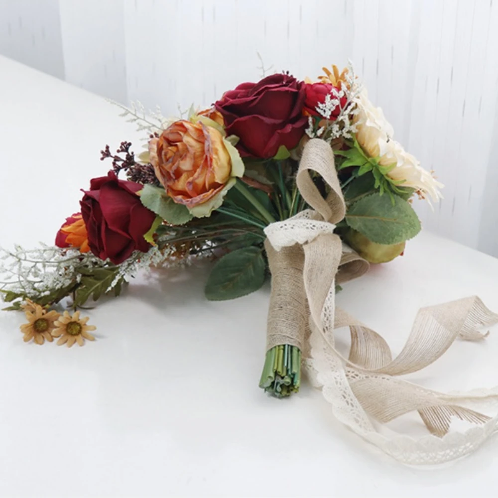 Свадебный букет в форме капли воды - Фотография_4