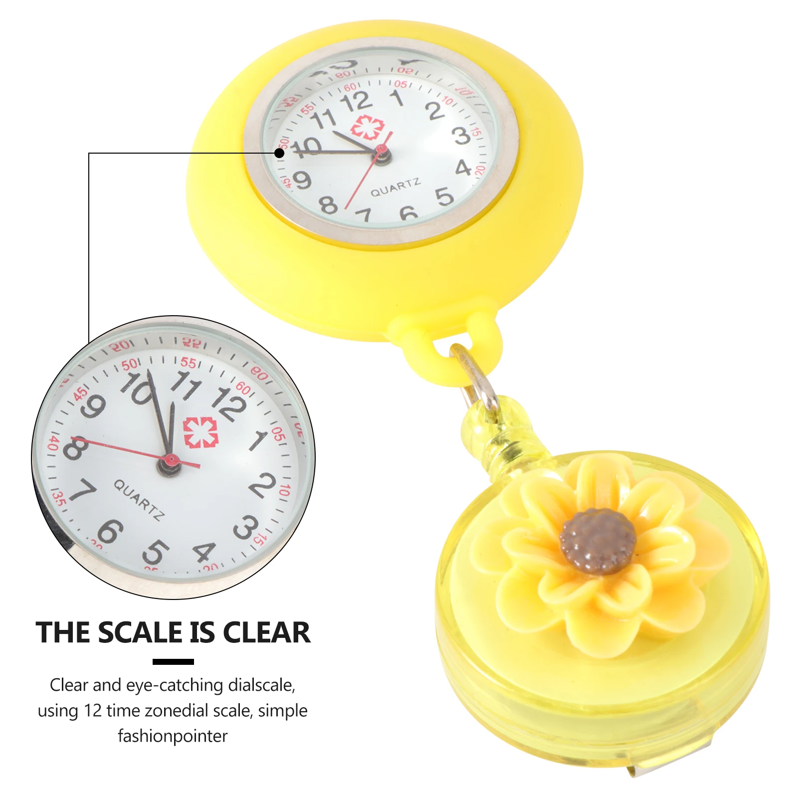 Силиконовые подвесные настольные карманные часы - Фотография_2