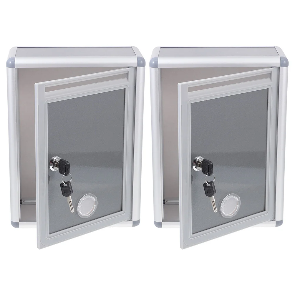 Металлическая настенная коробка для предложений