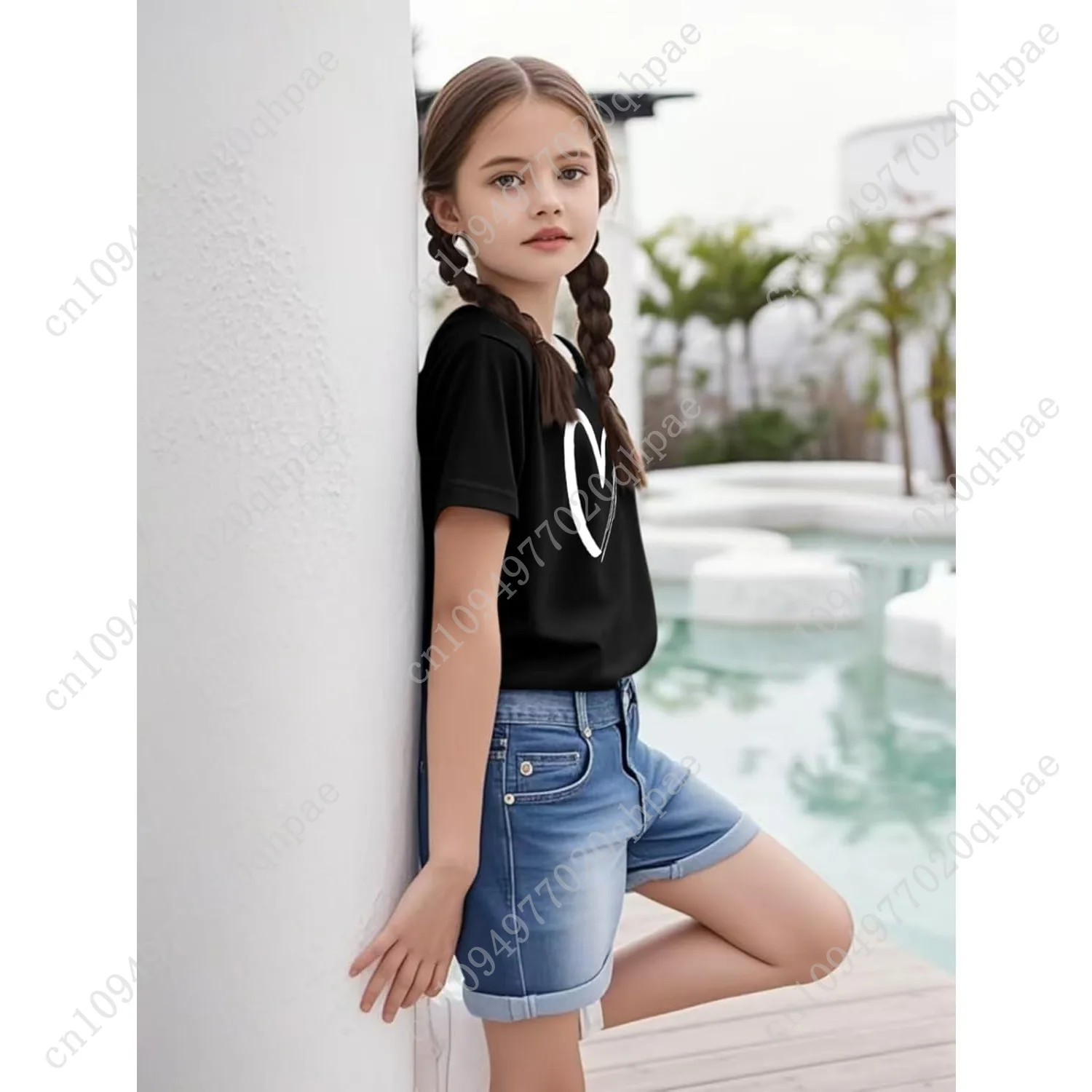 Футболки с короткими рукавами для девочек - Фотография_4