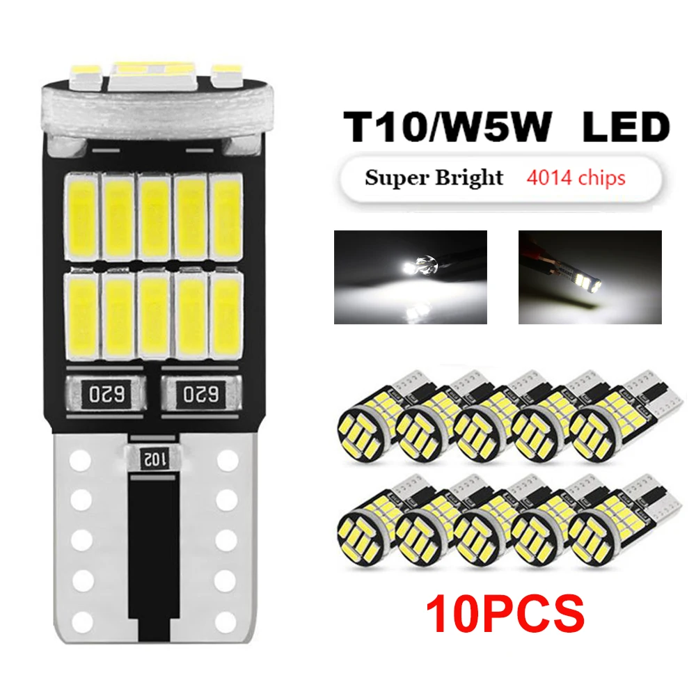 Canbus w5w t10 194 светодиодная