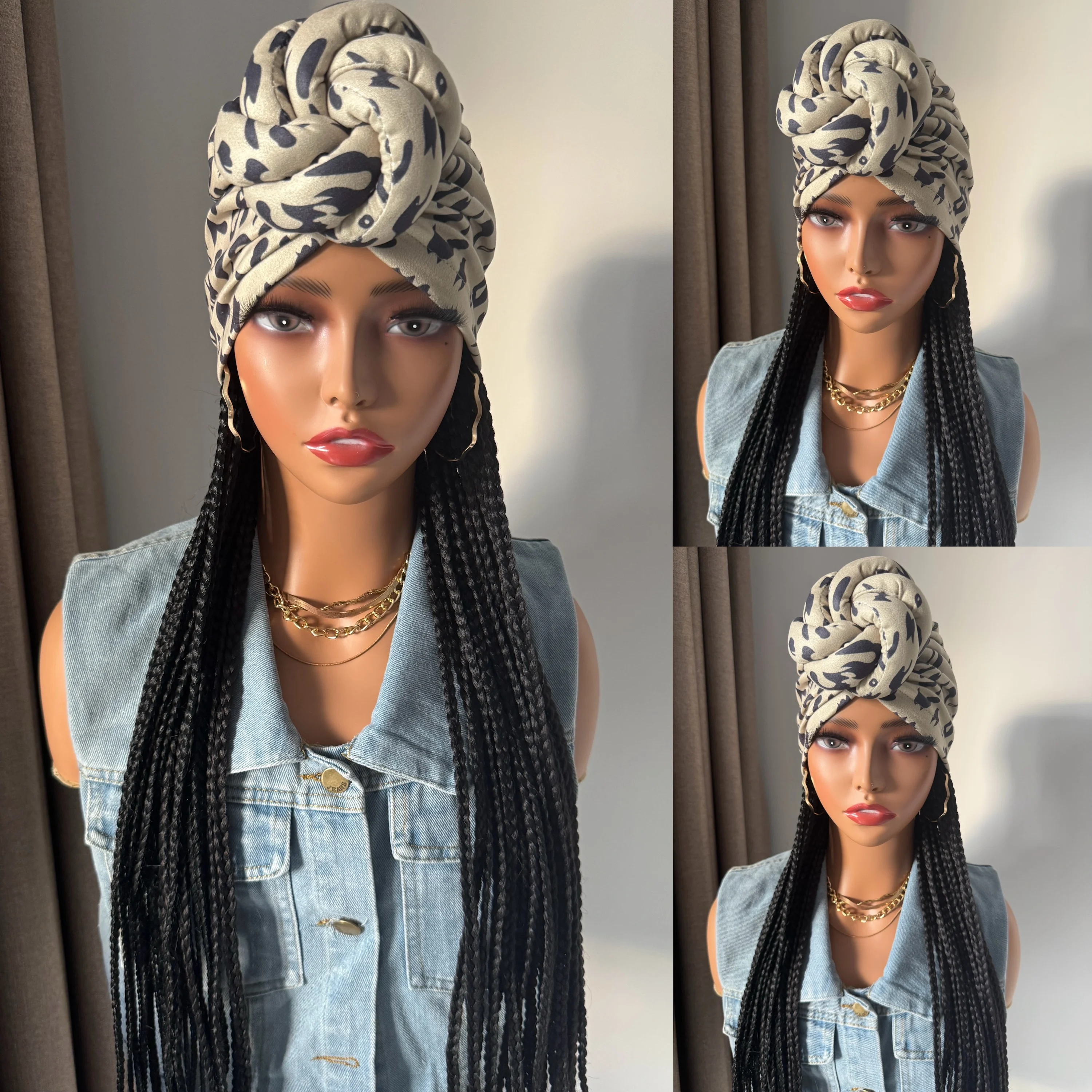 Парик wigera синтетический плетеный длиной 24 дюйма - Фотография_5