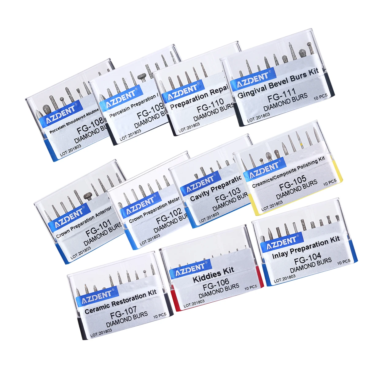 1 коробка azdent dental diamond - Фотография_4