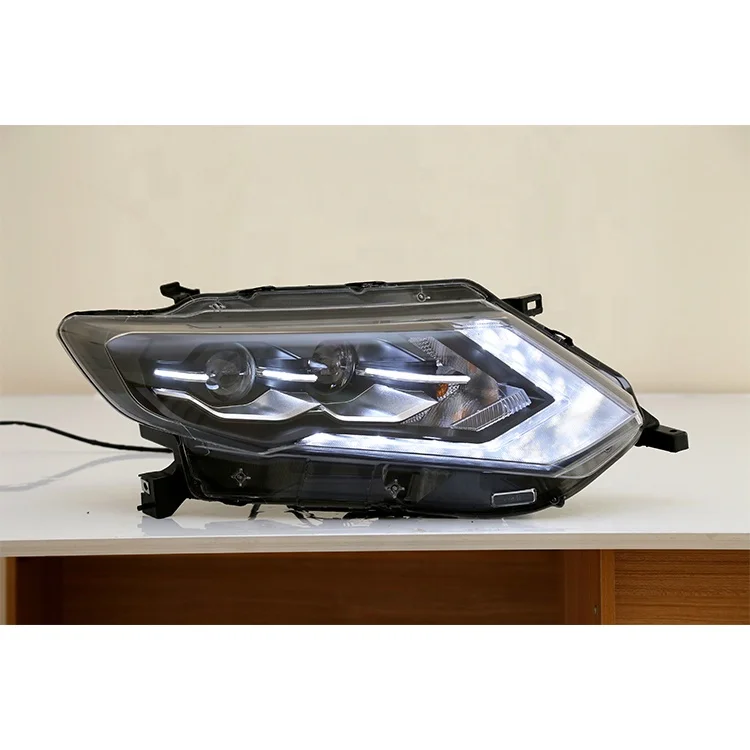 Для-nissan x-trail 2017-2021 светодиодные фары в сборе 12 в - Фотография_4