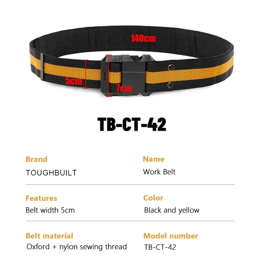 Toughbuilt tb-ct-42 ремень для - Фотография_2
