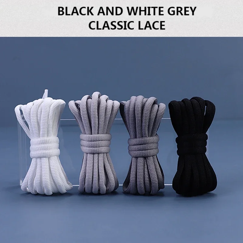 Овальные шнурки для обуви полукруглые - Фотография_4