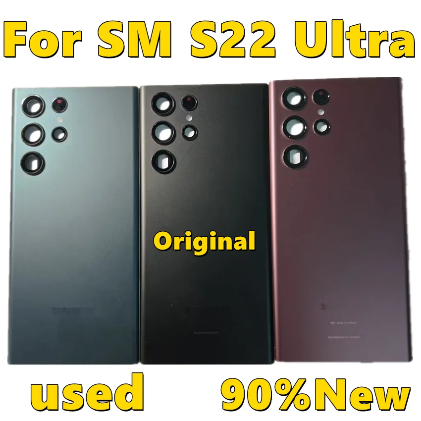 Задняя стеклянная крышка s22 ultra для samsung s22u 5g