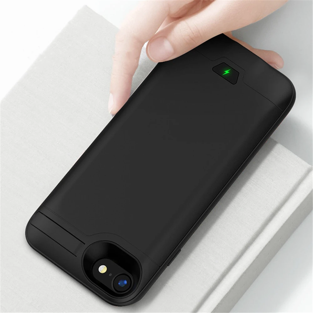 Зарядный чехол емкостью 8200 мач для iphone 7 8 plus 6s 6 plus - Фотография_2