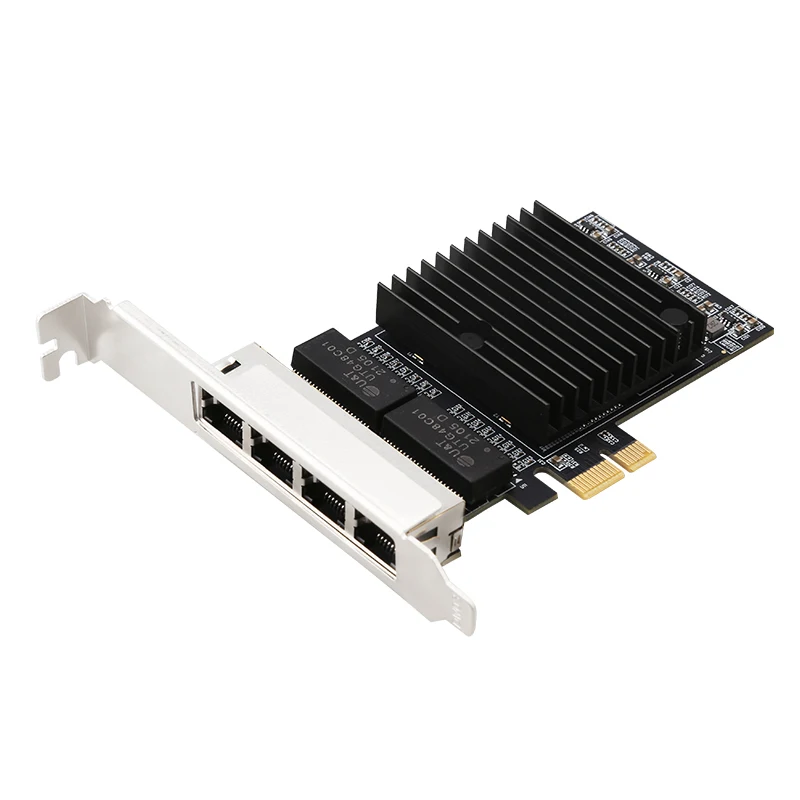 4-портовая гигабитная сетевая карта pcie - Фотография_6