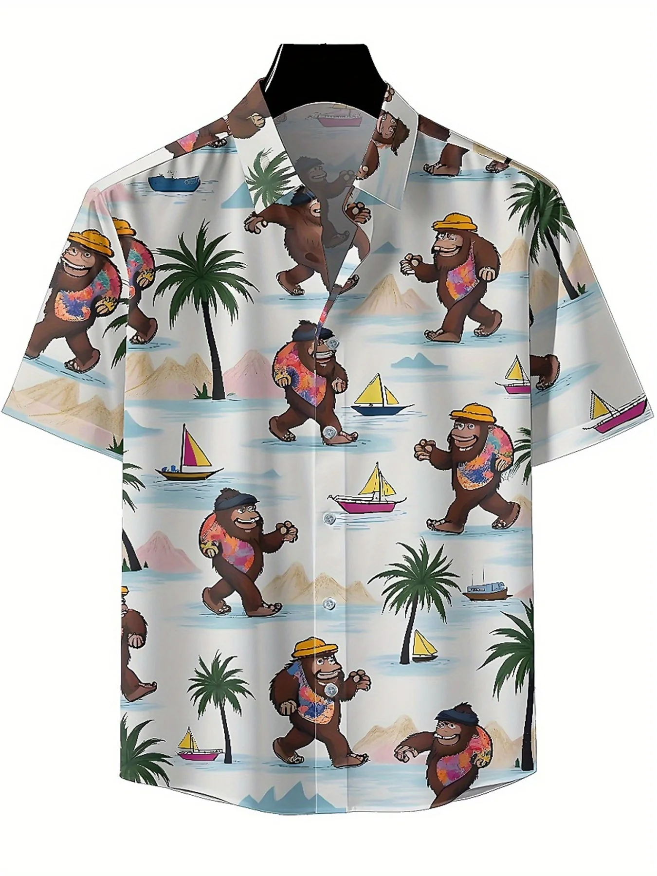 Мужские гавайские рубашки больших - Фотография_2