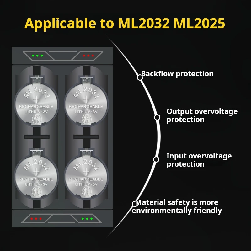 Зарядное устройство с кнопкой ml2032 - Фотография_5
