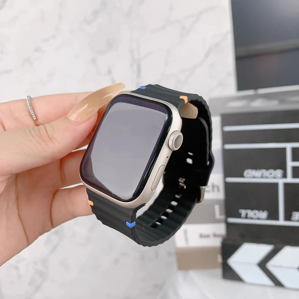 Силиконовый ремешок для apple watch - Фотография_5