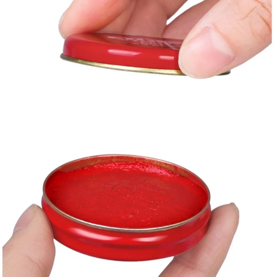 Красные чернильные подушечки для печати - Фотография_5