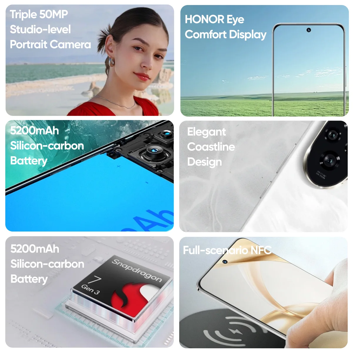 Оригинальная глобальная версия смартфона honor 200 5g 6 - Фотография_2