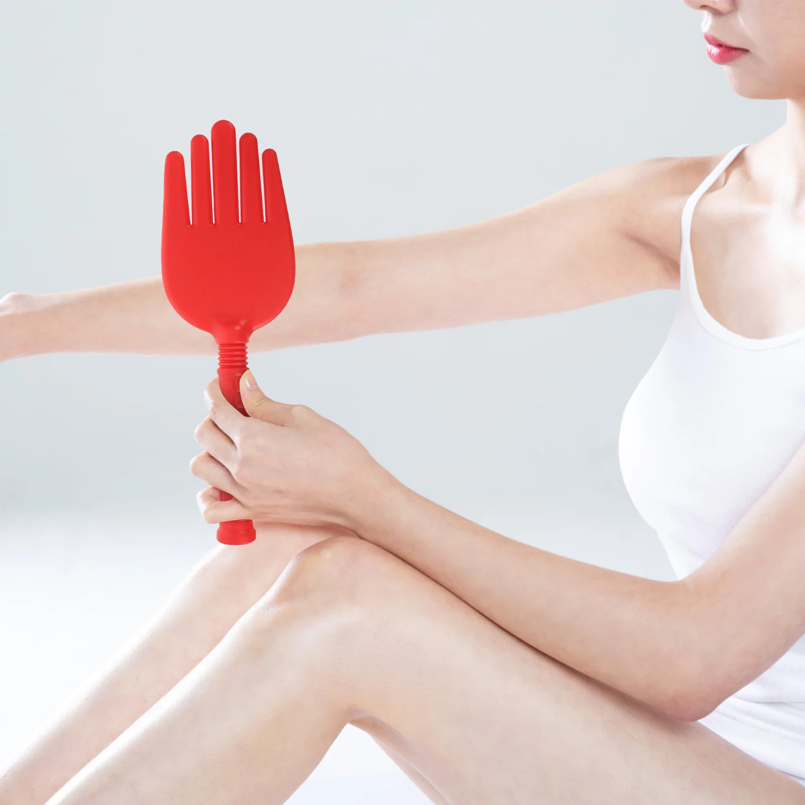 Массажный силиконовый массажер для тела с пятью пальцами - Фотография_3