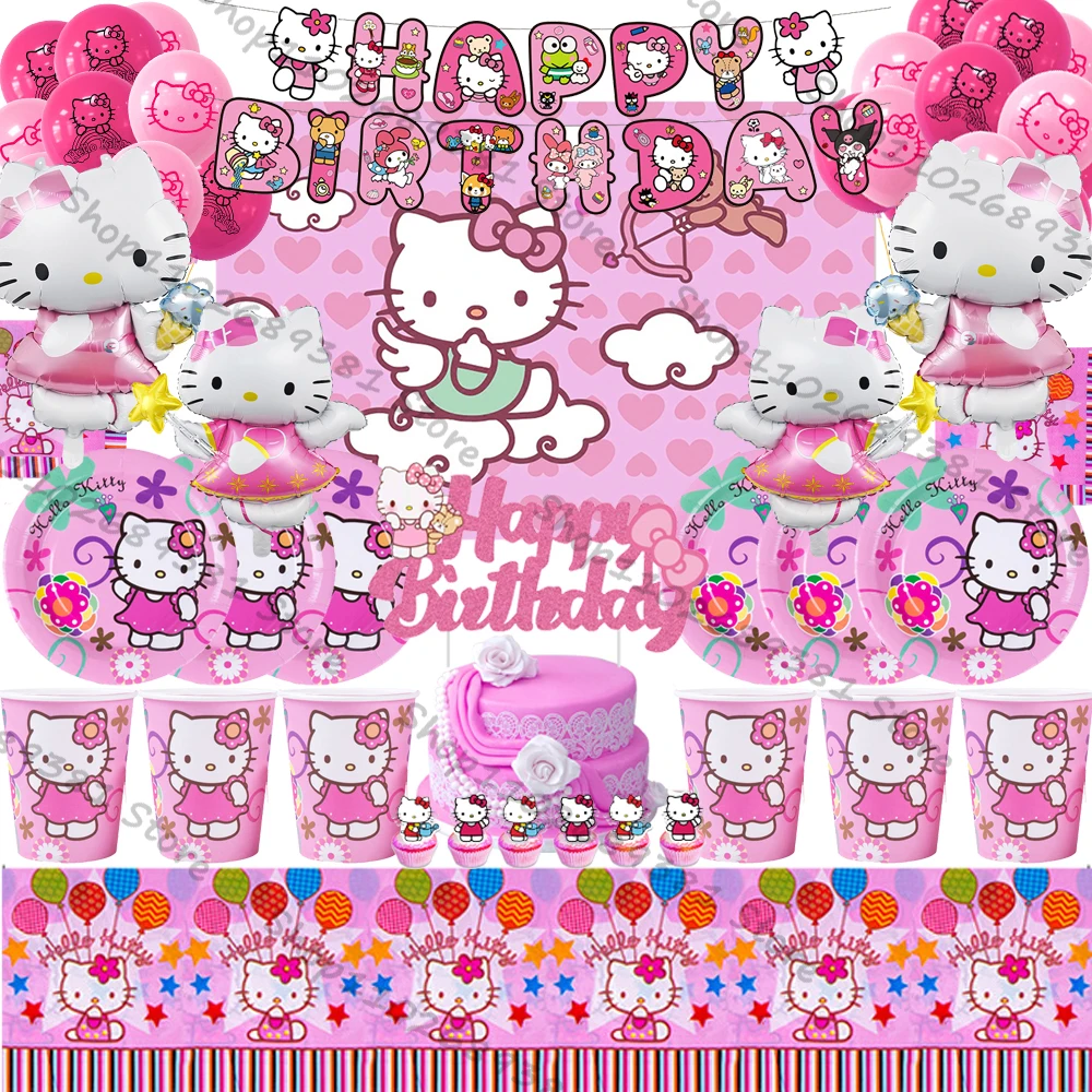 Розовый hello kitty