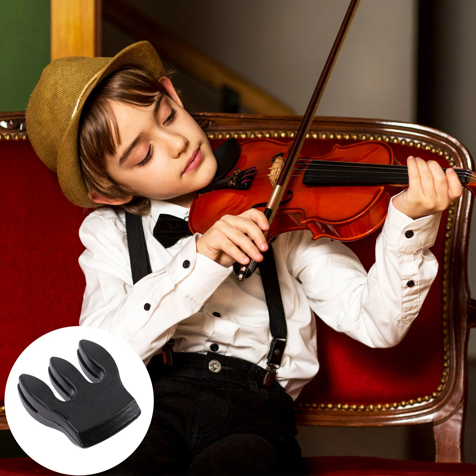 Металлическая скрипка сордина уменьшает - Фотография_6