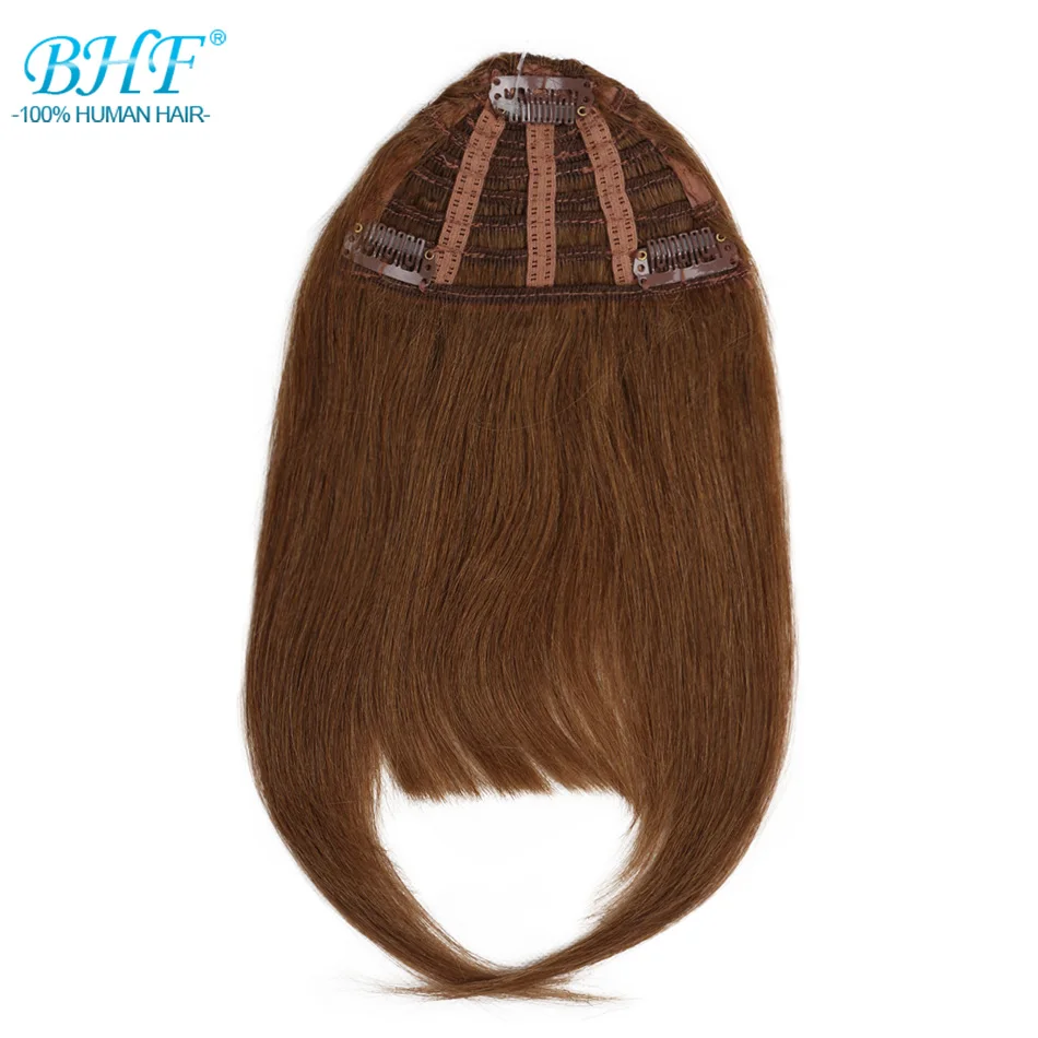 Bhf human hair bangs natural bang - Фотография_4