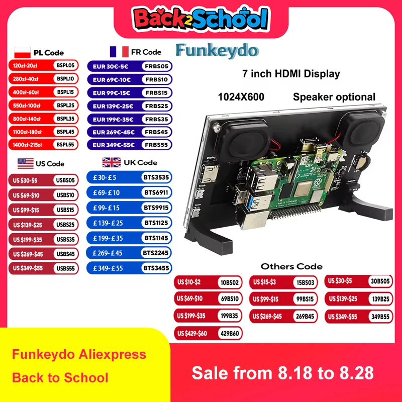 Raspberry pi 5, 7