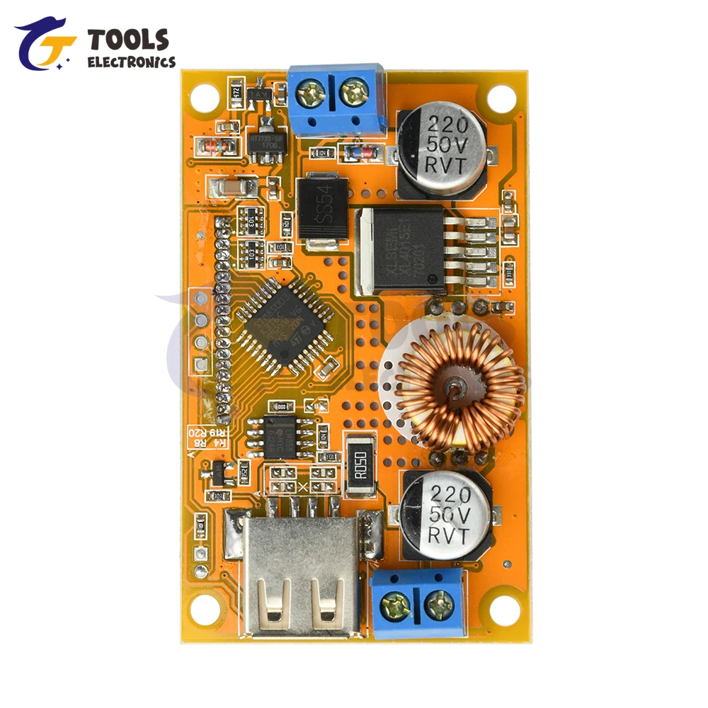 Регулируемый понижающий преобразователь постоянного тока от 8 в-36 в до 1 - Фотография_6