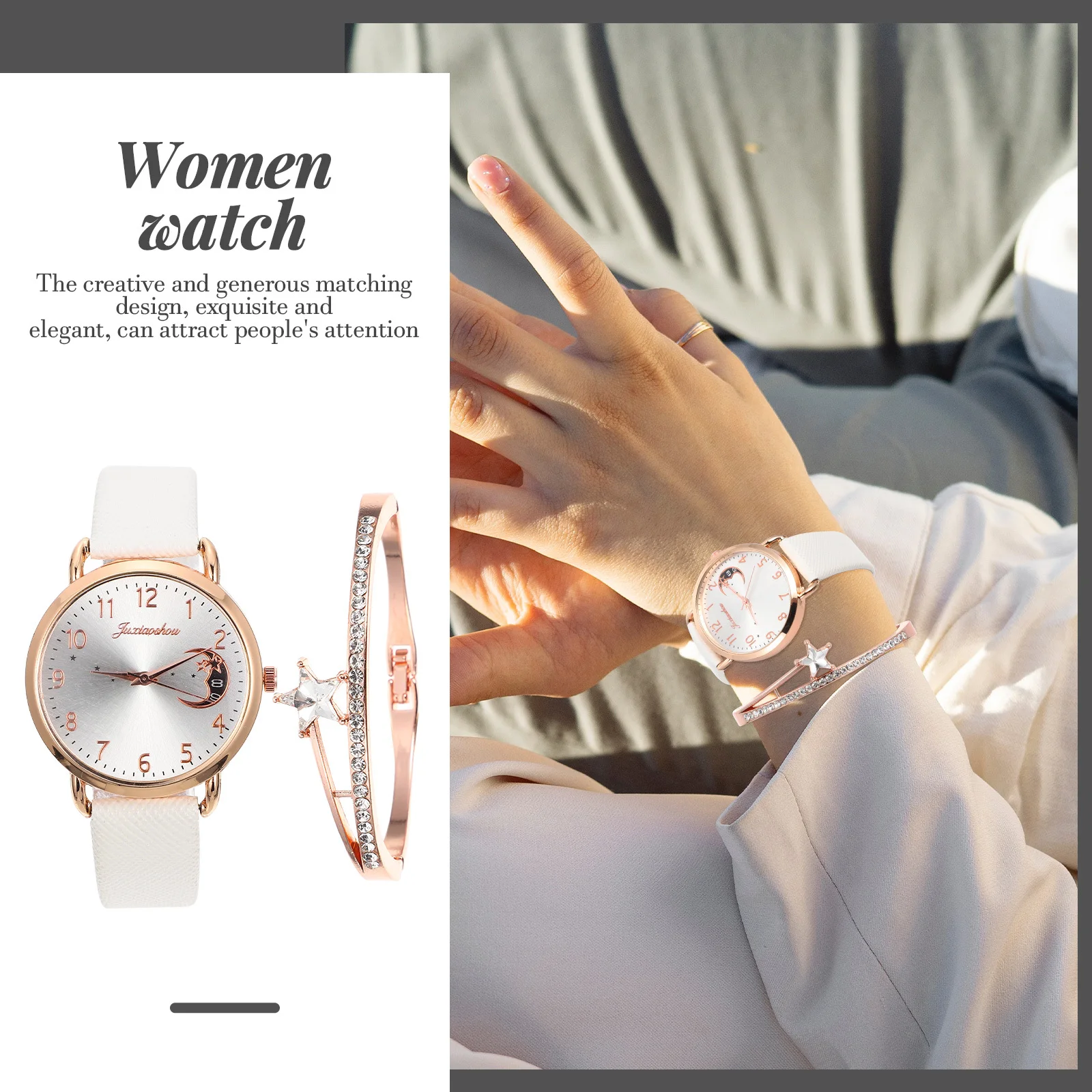 1 комплект, изысканные женские часы