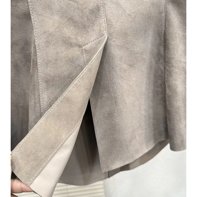 Натуральная замшевая куртка - Фотография_4