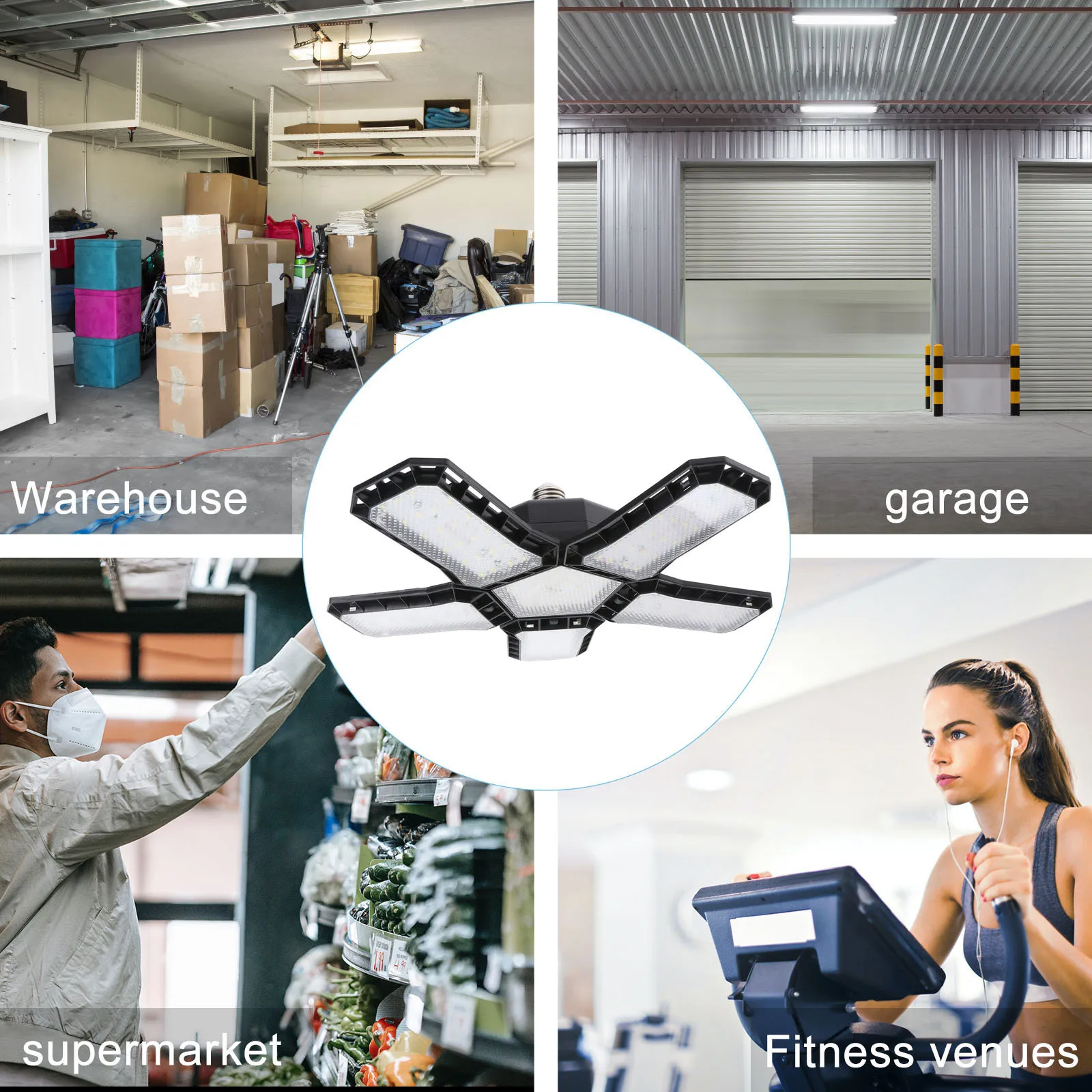 Светодиодный светильник для гаража - Фотография_3