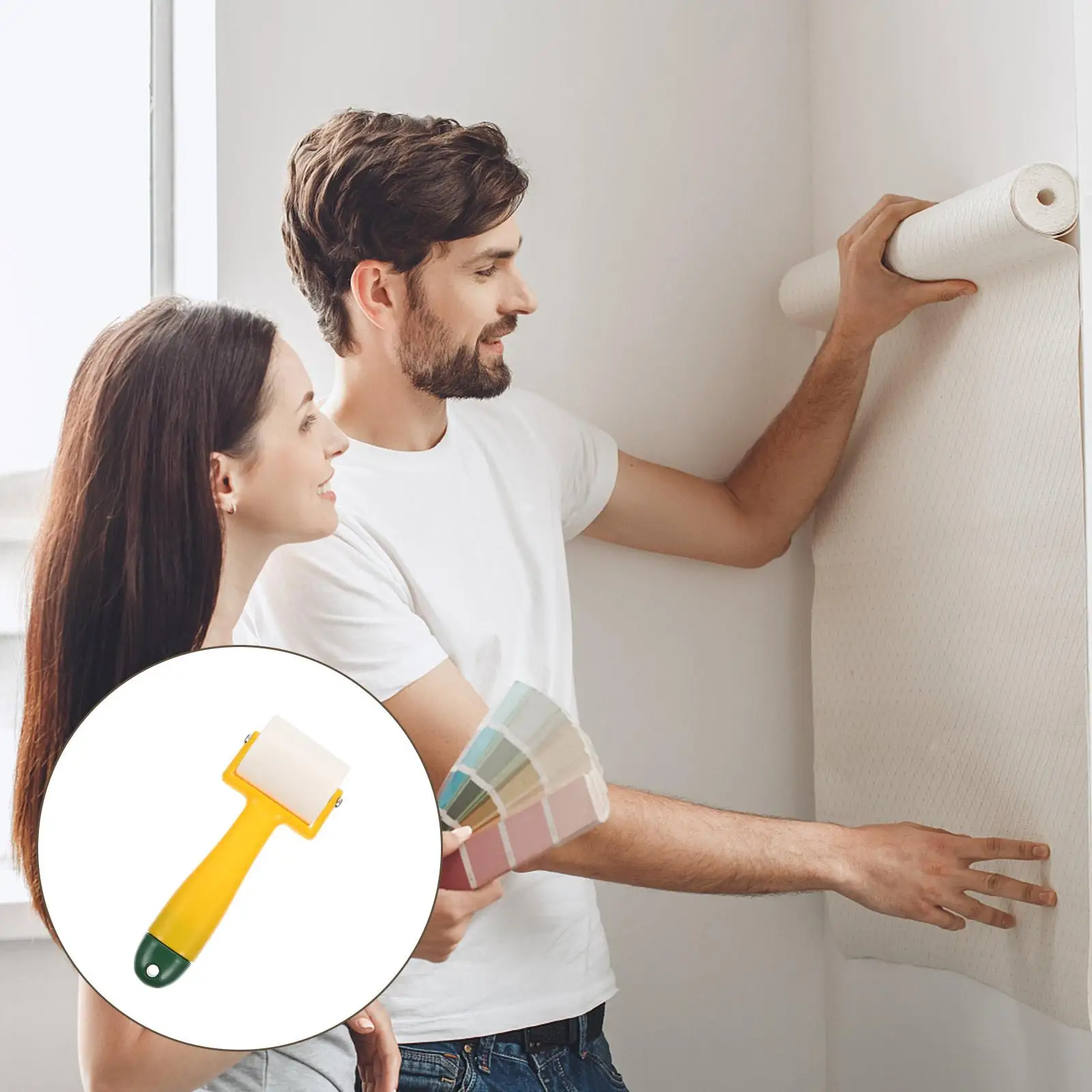 Ролик для обоев, пластиковый h, - Фотография_3