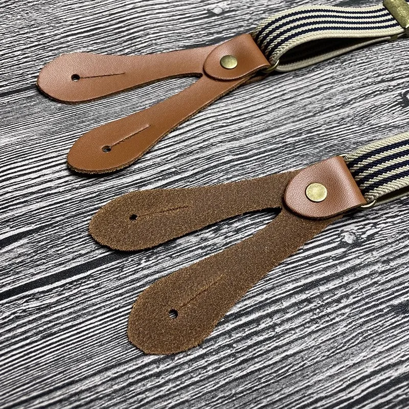 2*110 см винтажные мужские подтяжки - Фотография_3