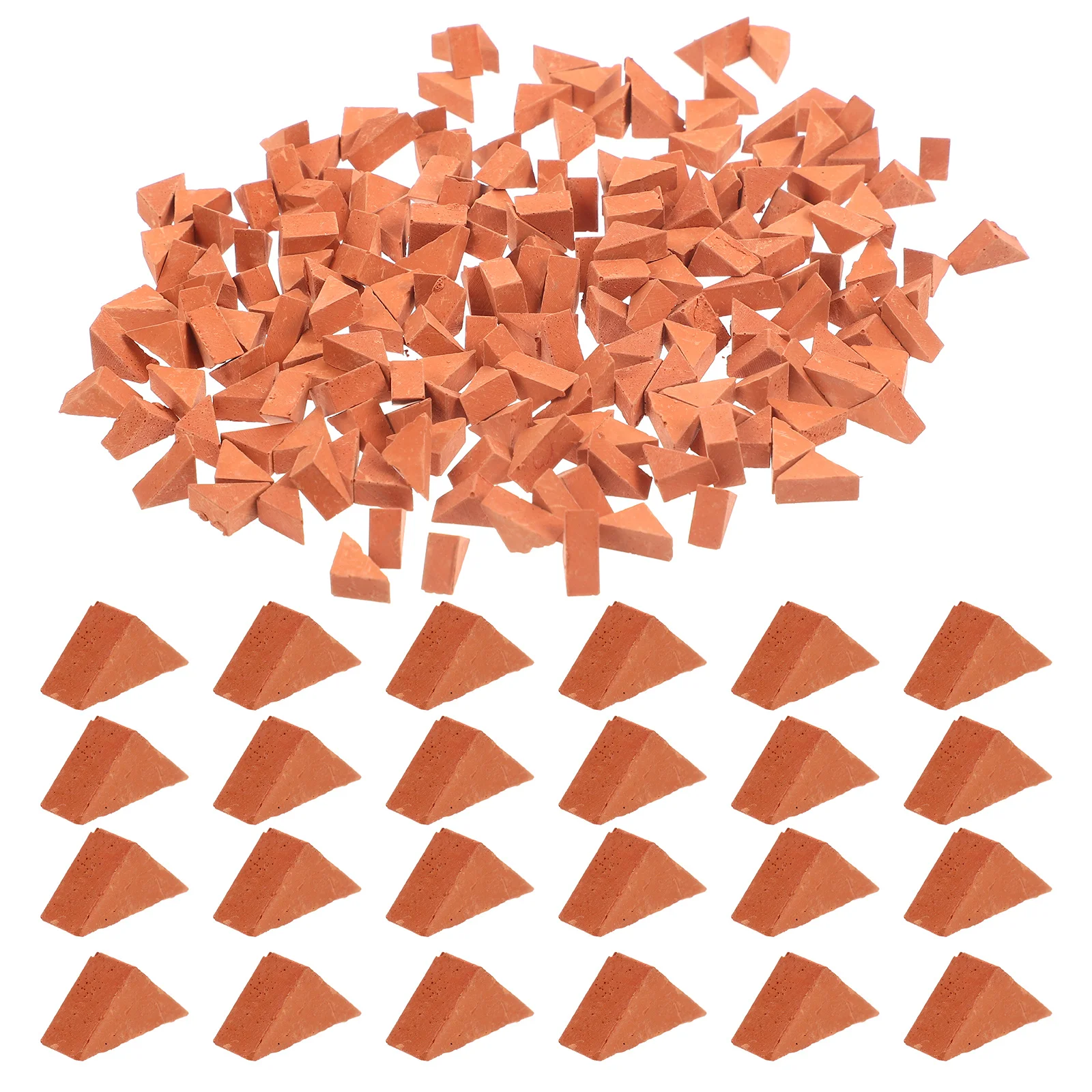 Миниатюрные кирпичи треугольной - Фотография_4