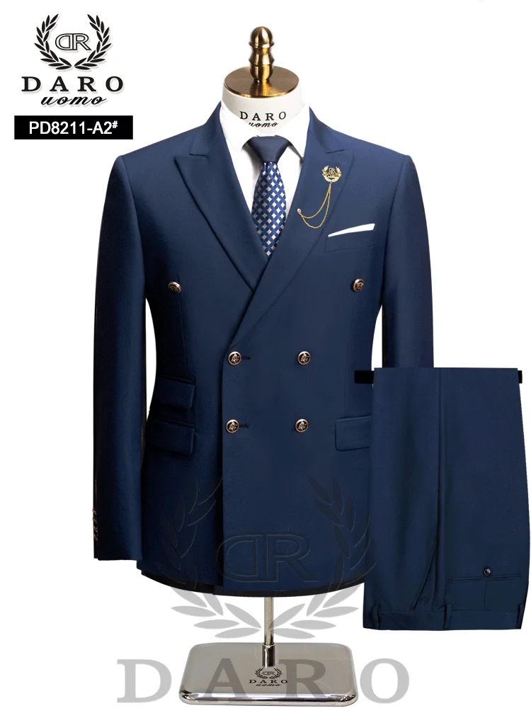 Мужской костюм slim fit формальная - Фотография_3