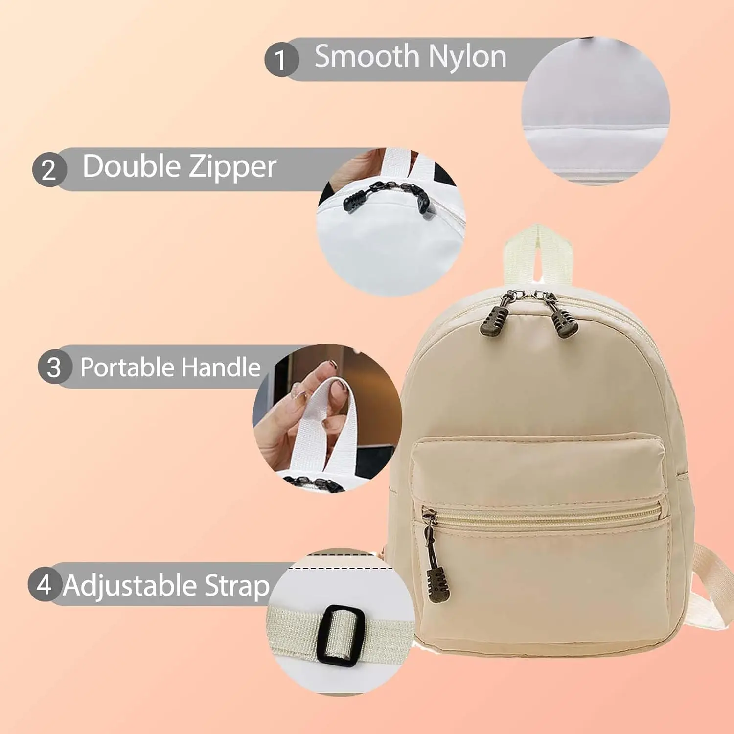 Маленький рюкзак для женщин и девочек - Фотография_4