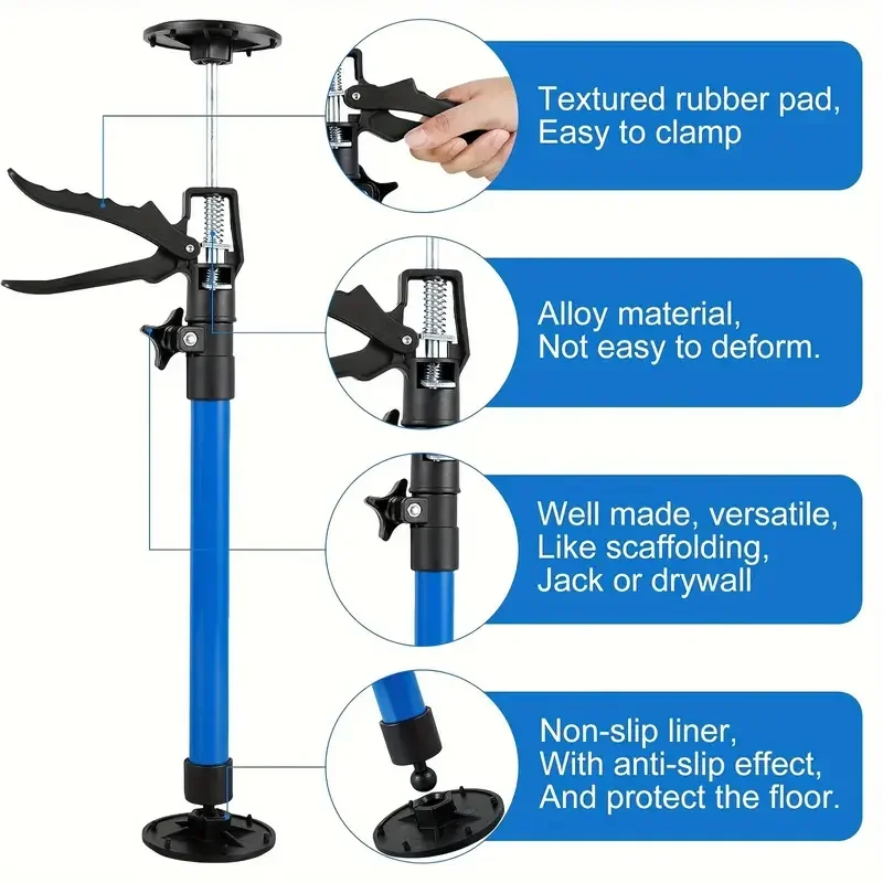Трудосберегающий телескопический стальной опорный стержень - Фотография_6