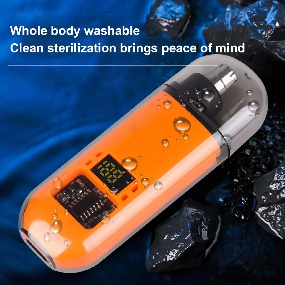 Портативный электрический триммер для волос в носу - Фотография_2