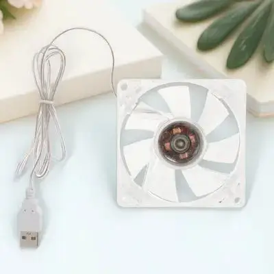 Акриловый вентилятор в клетку для маленьких домашних животных - Фотография_6