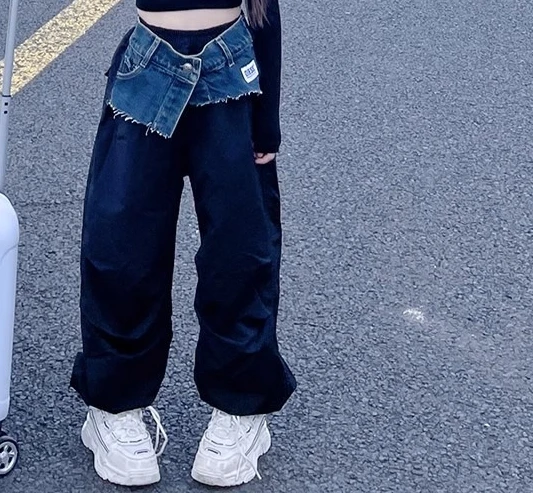 Брюки для девочек в уличном стиле