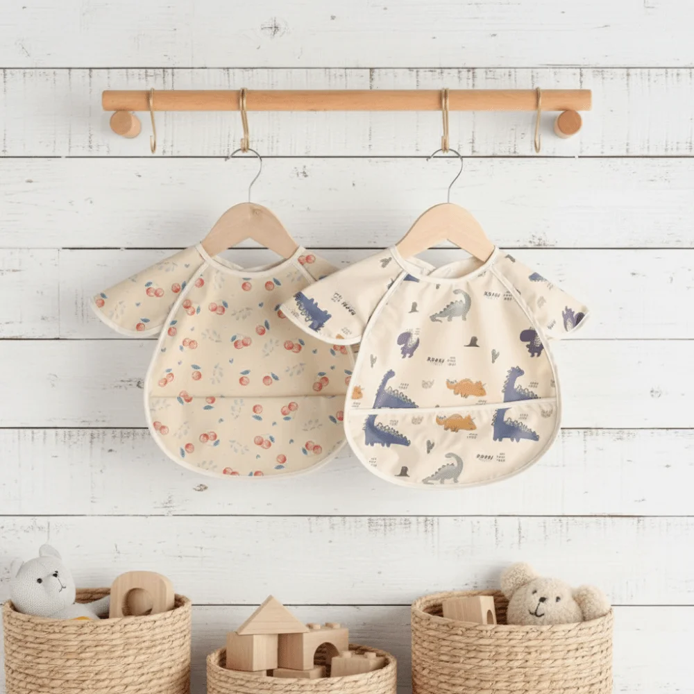 Милые водонепроницаемые детские нагрудники - Фотография_2