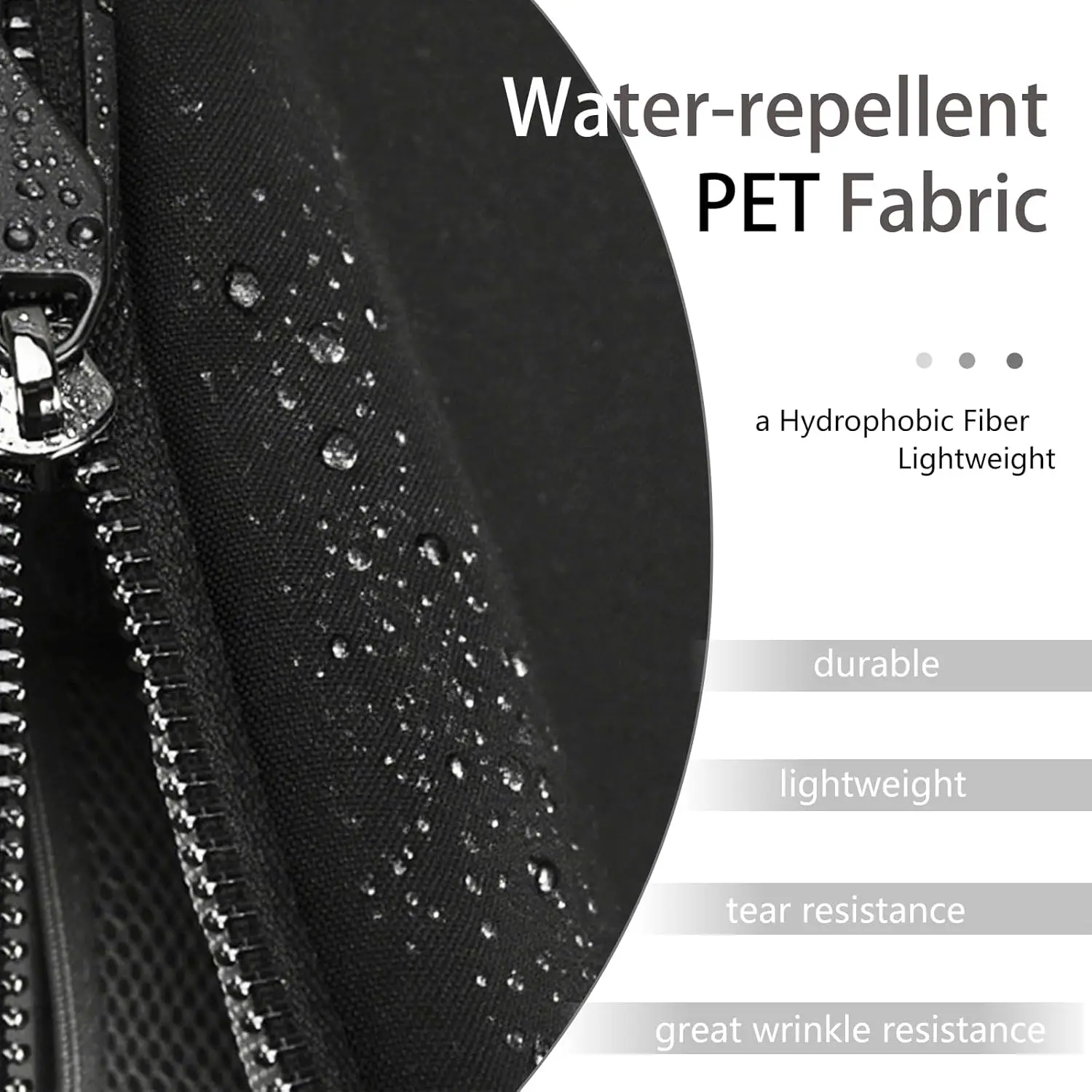 Черная поясная сумка с защитой от кражи для женщин и мужчин - Фотография_6