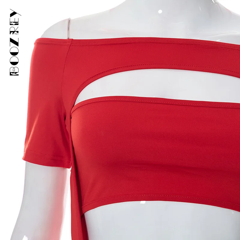 Пикантный красный комбинезон boozrey - Фотография_6