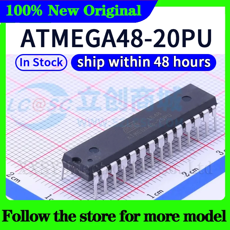 Atmega8a-pu atmega8-16pu atmega8l-8pu - Фотография_4