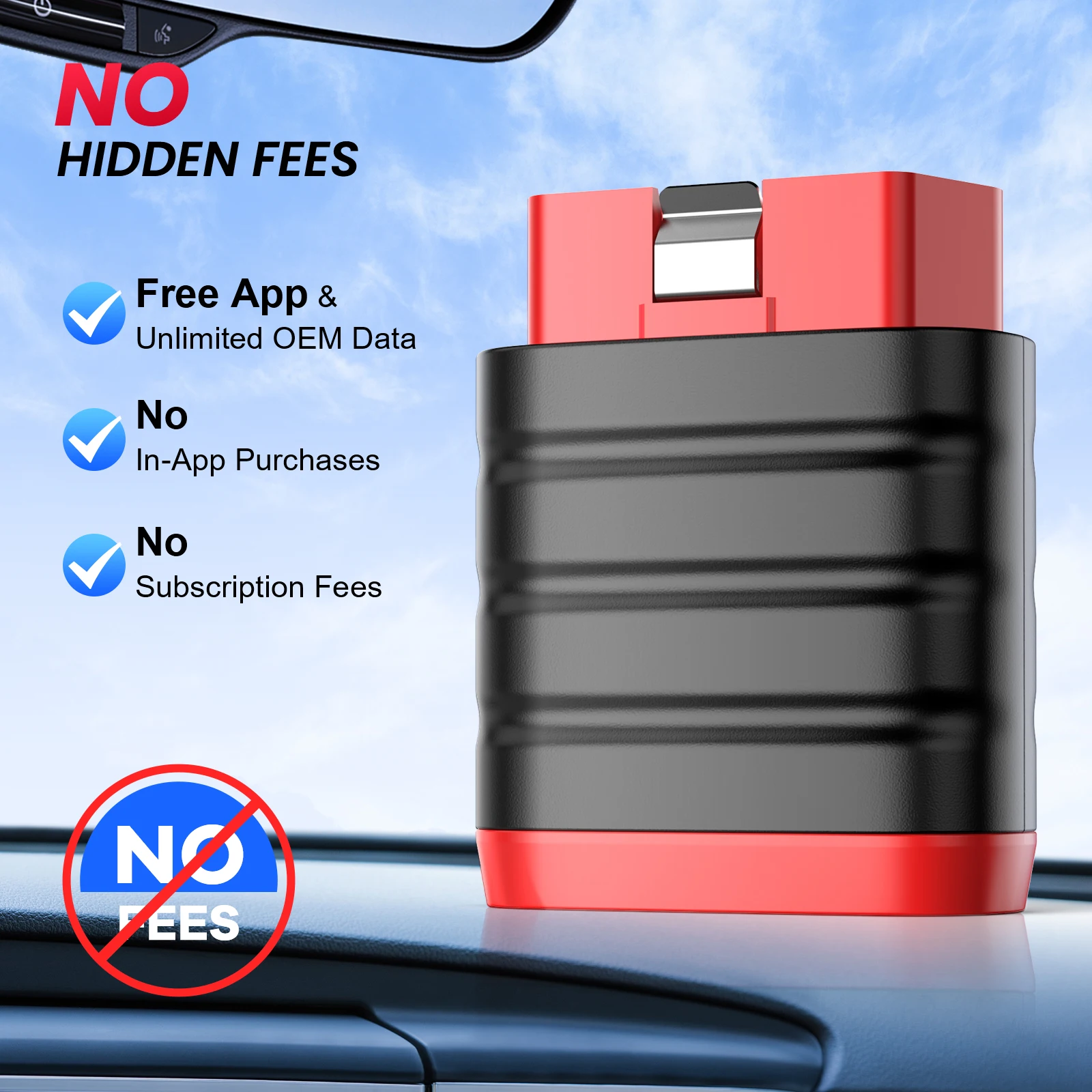 Thinkcar thinkdiag mini obd2 сканер для всех автомобилей - Фотография_3