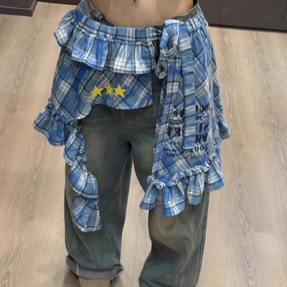 Звездный слой, клетчатая юбка - Фотография_3