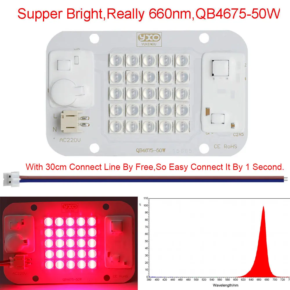 Yxo hydroponice ac 220v 20w 30w - Фотография_3