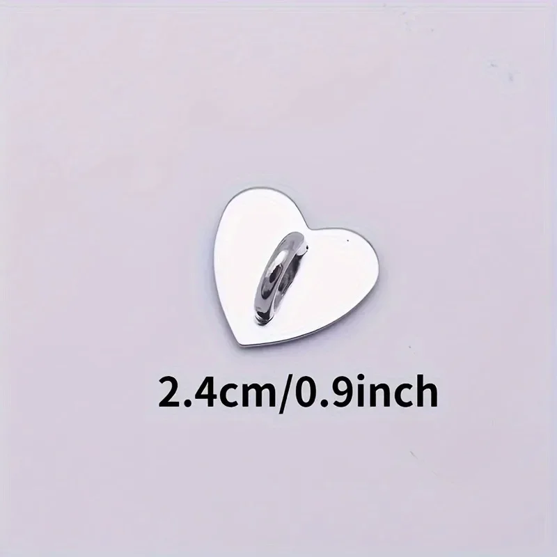 Металлический держатель для телефона в форме сердца - Фотография_3