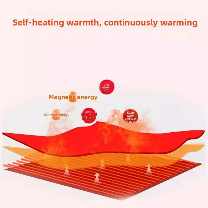 Самонагревающийся магнитный пояс с массажем - Фотография_3