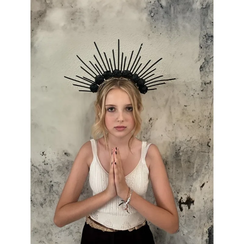 Корона с подсветкой из атласной - Фотография_4