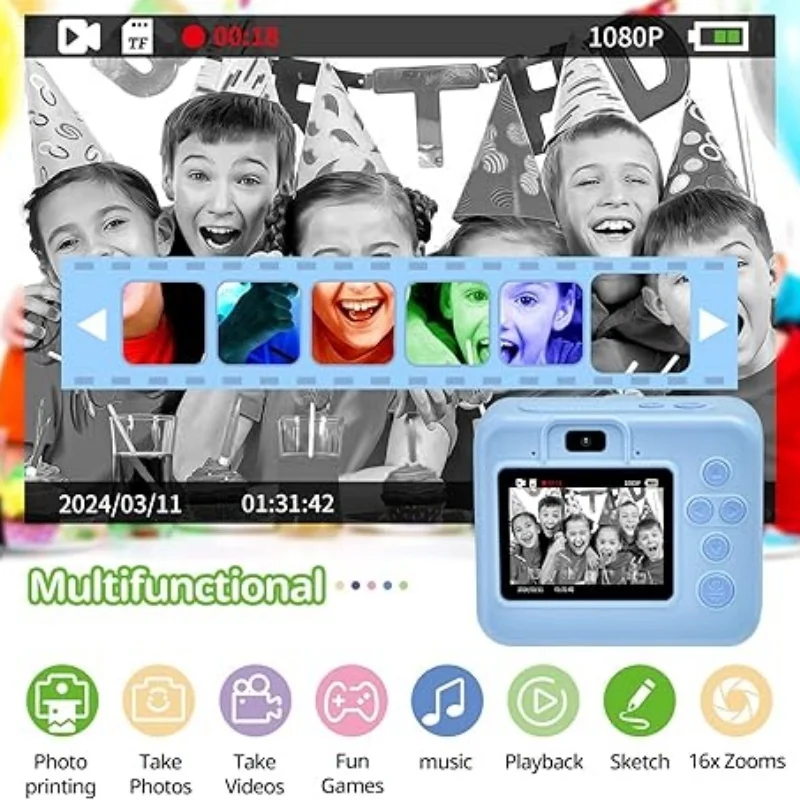 Детская миттєвая печатная камера - Фотография_2