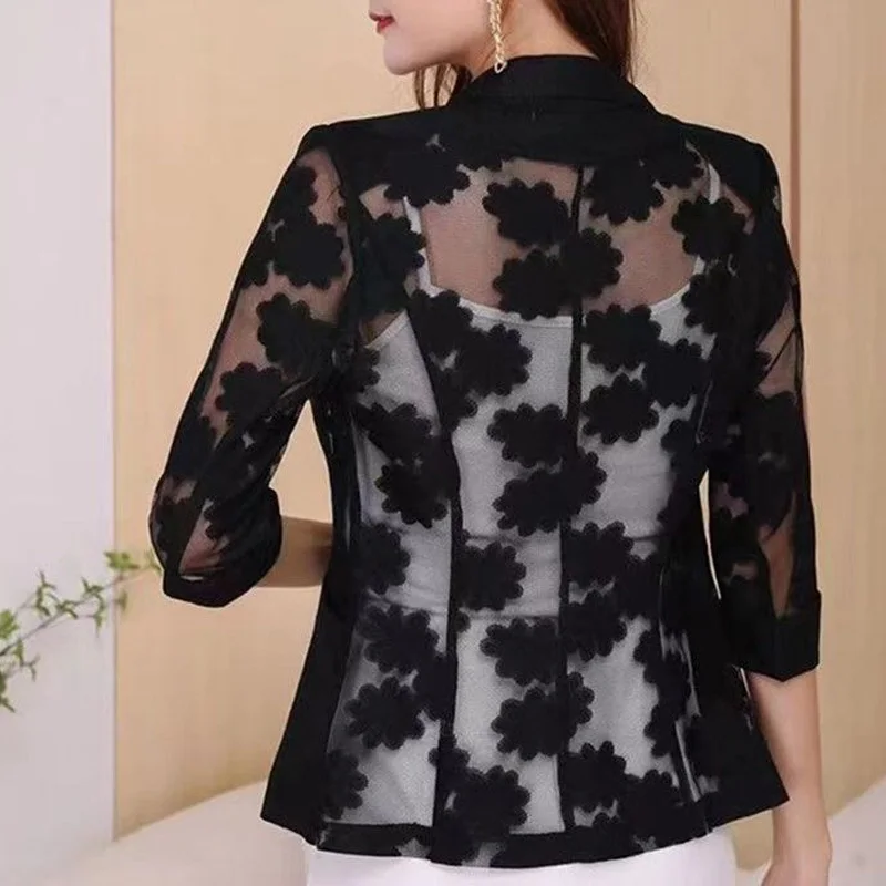 Женский жаккардовый костюм - Фотография_6